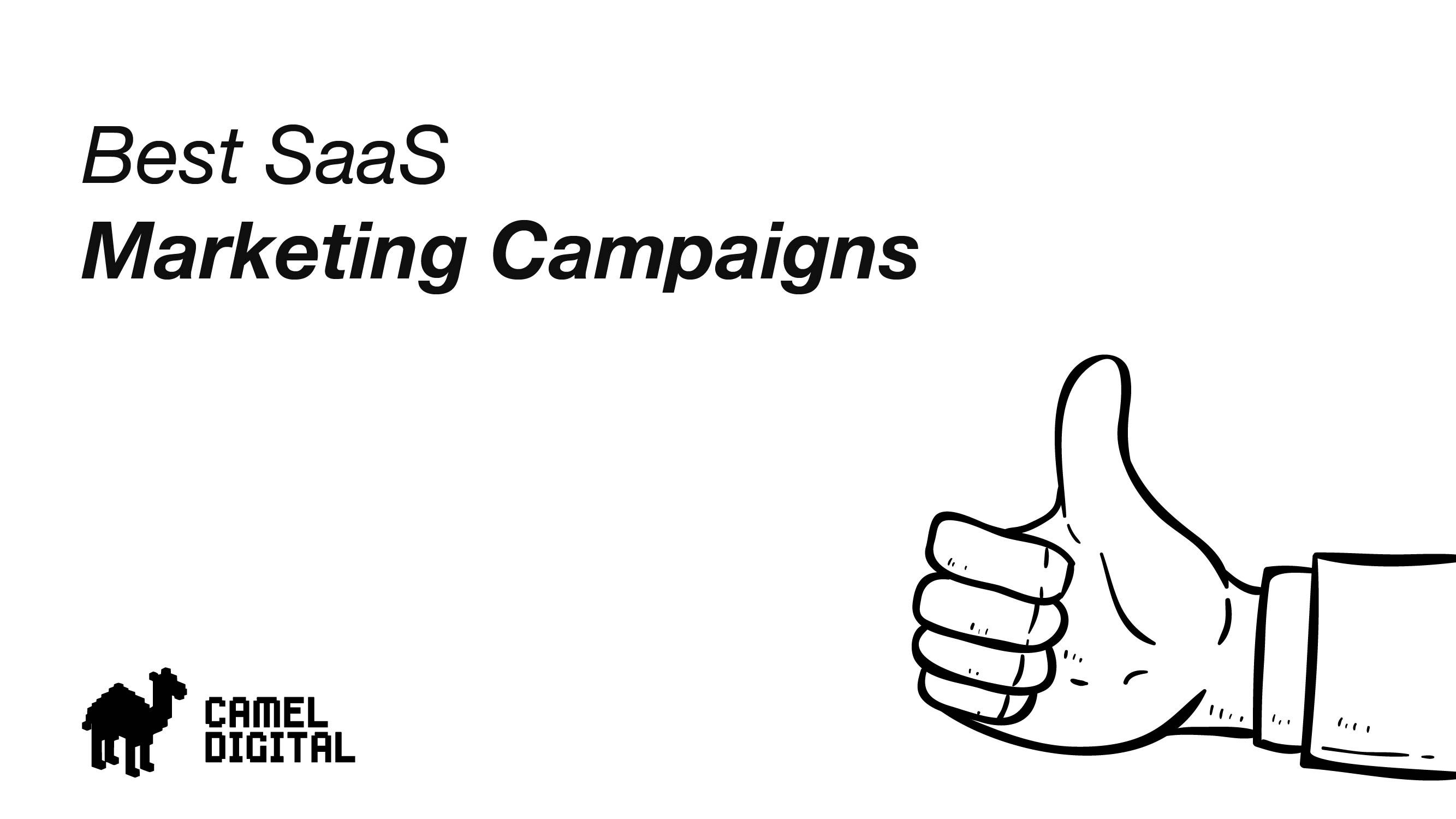 The 13 best SaaS marketing campaigns in 2026