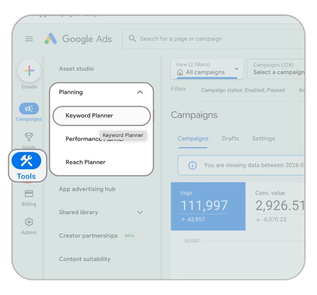 Find your average CPC