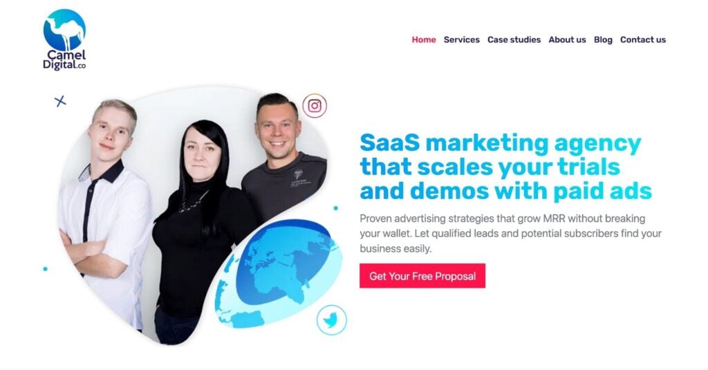 Camel digital - the best SaaS PPC agency